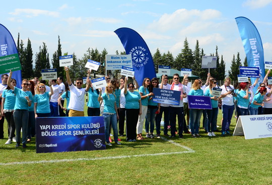 Yapı Kredi Bölge Spor Şenliği’nin 15'incisini Bursa’da rekor bir katılımla tamamladık...