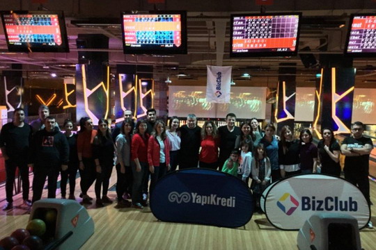 İstanbul BizClub Bowling Turnuvasını üç ayrı salonda gerçekleştirdik