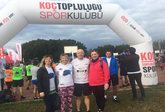 Uluslararası Runatolia maratonunda bizler de koştuk.