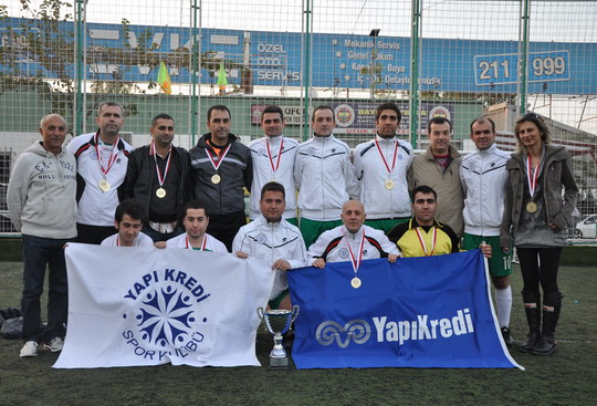 Basisen Futbol Turnuvası'nın Şampiyonu Yapı Kredi Bölge Takımımız oldu!