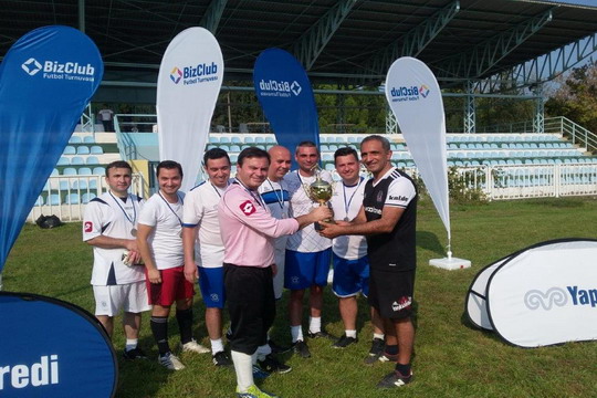 Bursa'da BizClub Futbol Turnuvası