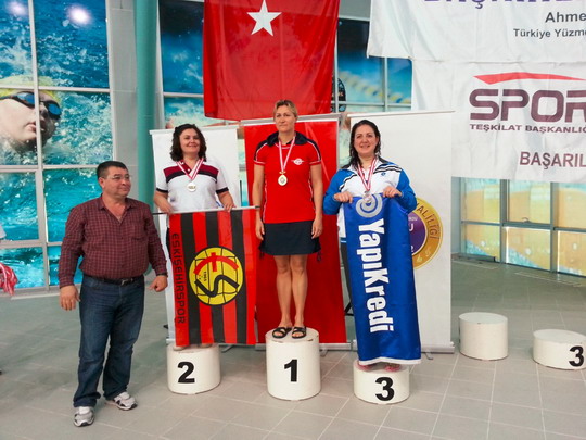 Yapı Kredi’nin şampiyon yüzücülerinden 13 madalya..!