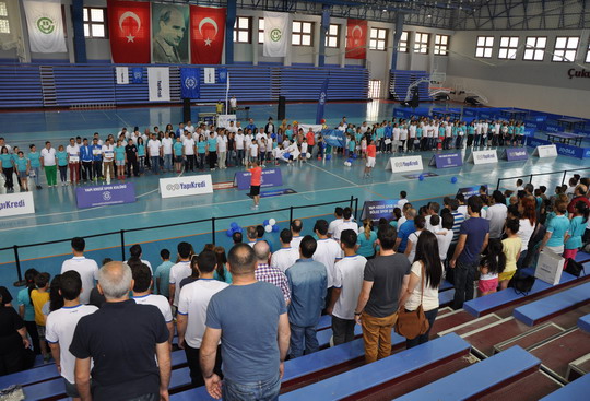 Yapı Kredi Bölge Spor Şenliği’nin 14'üncüsü Adana'daydı...