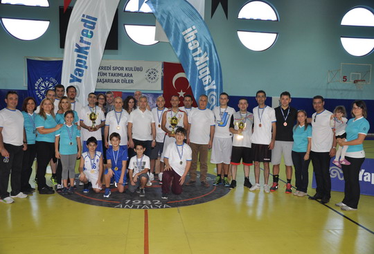 Yapı Kredi Bölge Spor Şenliği’nin 19’uncusunu Antalya’da tamamladık...