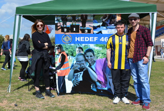 Down Sendromlu bireyler Oryantiring etkinliğinin 2’ncisi Mersin Üniversitesi’nde gerçekleştirildi.
