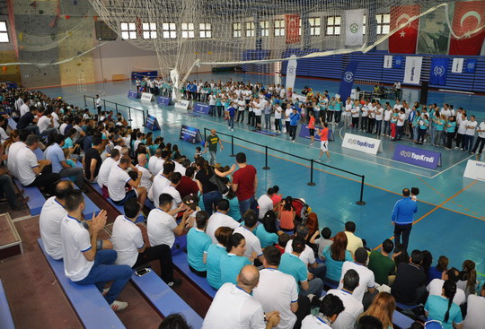 Yapı Kredi Bölge Spor Şenliği’nin 14'üncüsü Adana'daydı...