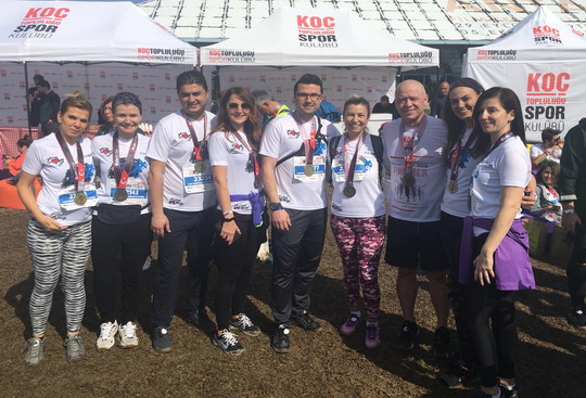 Uluslararası Runatolia maratonunda bizler de koştuk.