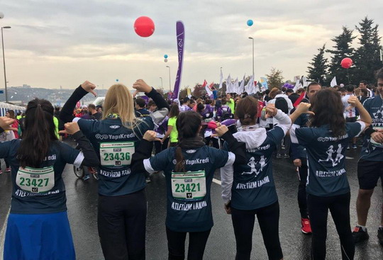 Atletizm Takımımız İstanbul  Maratonu’nda “iyilik” peşinde koştu...