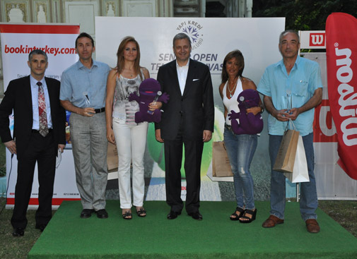 Yapı Kredi Spor Kulübü Senior Open Tenis Turnuvası sona erdi!
