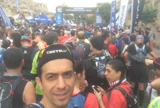 Sporcumuz Emre Üçüncüoğlu Kapadokya Ultra Maratonu'nda koştu.