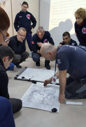 Arama Kurtarma Teknikleri Eğitimi  İzmir Bölge