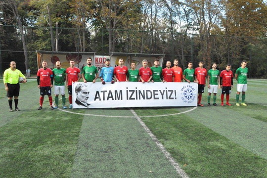 Futbol turnuvasında heyecan devam ediyor.
