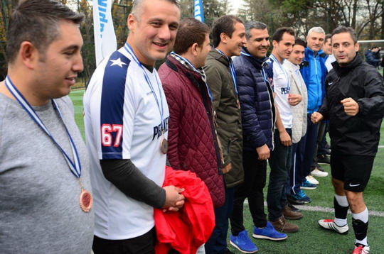Yapı Kredi Futbol Turnuvasında Şampiyonlar belli oldu.