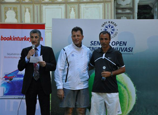 Yapı Kredi Spor Kulübü Senior Open Tenis Turnuvası sona erdi!