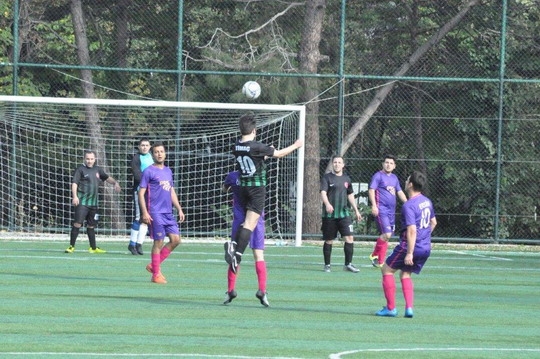 Futbol turnuvasında heyecan devam ediyor.