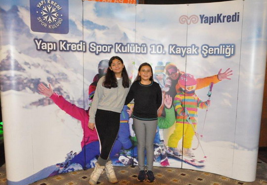 Yapı Kredi Spor Kulübü 10. Kayak Şenliği tamamlandı.