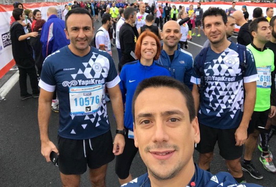 Atletizm Takımımız İstanbul  Maratonu’nda “iyilik” peşinde koştu...