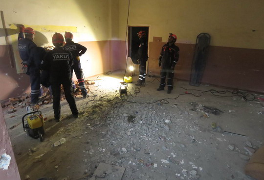 Yapı Kredi Arama Kurtarma Tatbikat Eğitimi