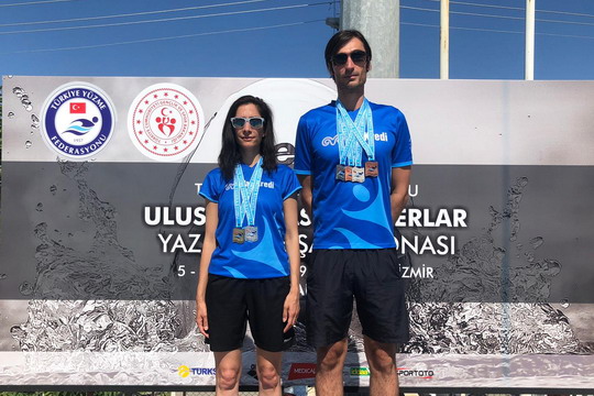Yüzücülerimiz Türkiye Şampiyonası’nda Kürsüdeydiler.