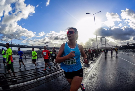 Atletlerimiz Kıtalararası İstanbul Maratonu’nda koştu...