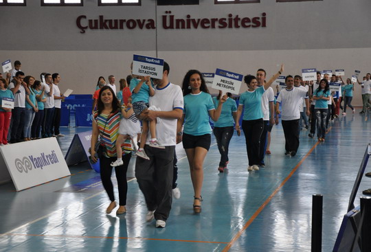 Yapı Kredi Bölge Spor Şenliği’nin 14'üncüsü Adana'daydı...