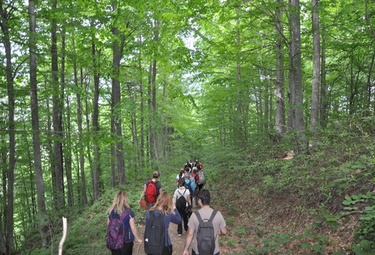 Trekking zevkinin tadı damaklarda kaldı...