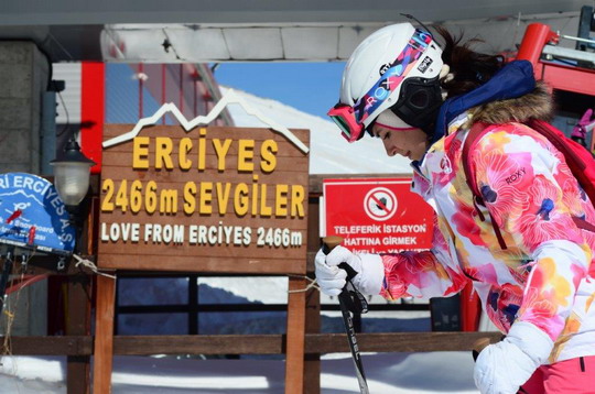 Erciyes Kayak Turumuz sona erdi.