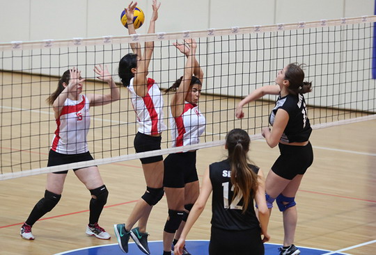 Bayan Voleybol Takımımız bu hafta da galip...