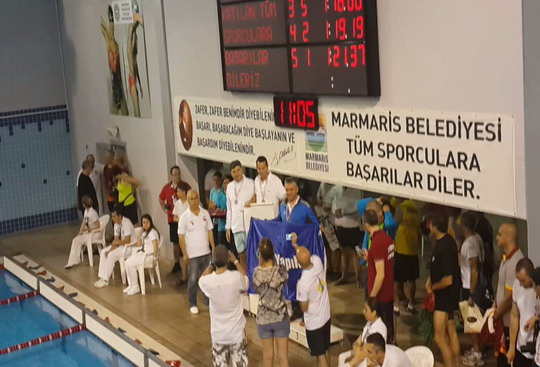 Marmaris Yüzme Yarışlarında Yapı Kredi'li yüzücümüzün büyük başarısı...