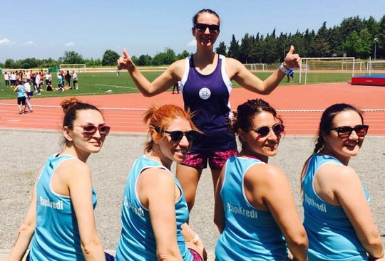 Atletlerimiz Koç Topluluğu Spor Şenliği’nde koştu...