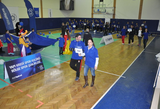 Yapı Kredi Bölge Spor Şenliği’nin 12'ncisi Kırklareli’deydi...