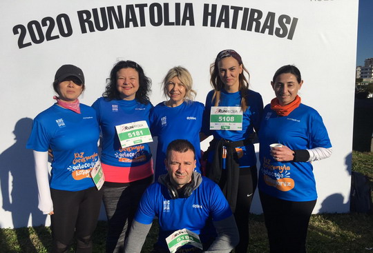 2020 Uluslararası Runatolia Maratonunda İyilik Peşinde Koştuk.