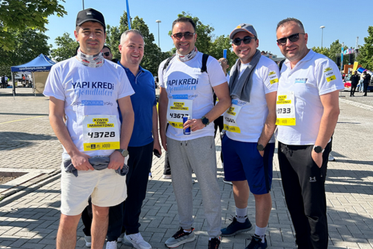 Konya Yarı Maratonu’da Gönüllülerimiz Sobe Vakfı için koştu.