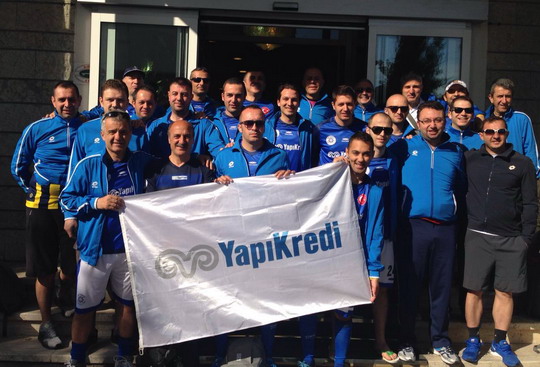 “UniCredit XVIII. Football Meeting” Futbol Turnuvası’nda 3 kupa birden geldi.
