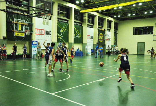 Yapı Kredi Bayan Basketbol Takımı Hardline  Şirketler Kadınlar Basketbol Ligi’nde...