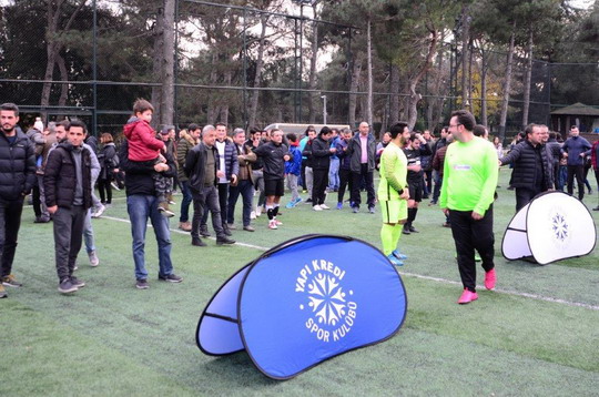 Yapı Kredi Futbol Turnuvasında Şampiyonlar belli oldu.