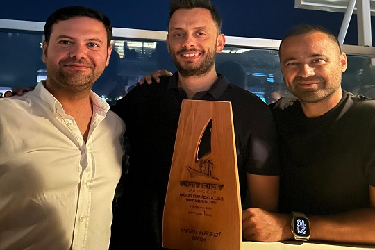 Yelken takımımız Fifty Fifty Sailing Cup yarışlarında birinci oldu.