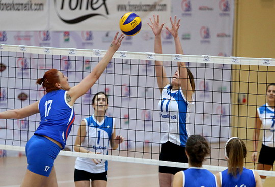 “Voleybol”da çifte galibiyet...