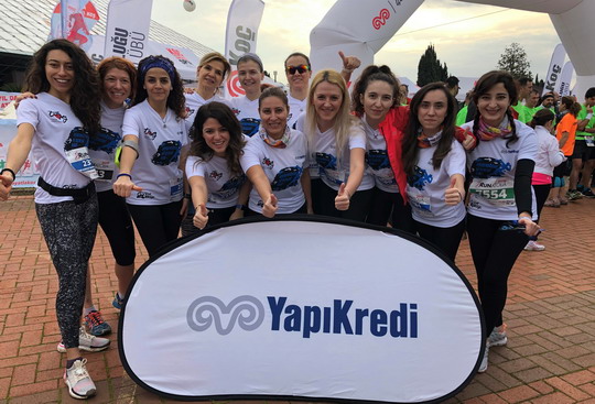Uluslararası Runatolia maratonunda bizler de koştuk.