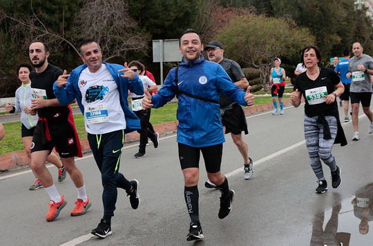 Uluslararası Runatolia maratonunda bizler de koştuk.