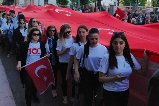 19 Mayıs’ın 100’üncü yılında 1919 ruhuyla  Samsun’daydık.