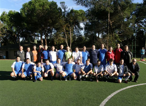 YKB Bölgeler arası  Futbol Turnuvası şampiyonu İstanbul Merkez Bölge!