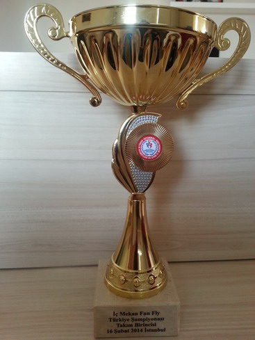 RC Modelcilik Takımımız “Indoor Funfly 2014 Model Uçak Yarışması”ndan 3 kupayla döndü.