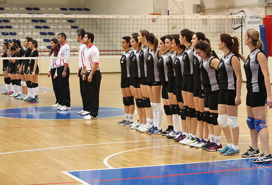 Bayan Voleybol Takımımız tam yol ilerliyor...