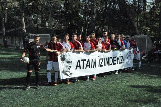 Futbol turnuvasında heyecan devam ediyor.