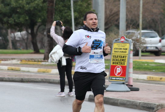 Uluslararası Runatolia maratonunda bizler de koştuk.