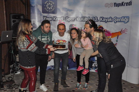 Yapı Kredi Spor Kulübü 10. Kayak Şenliği tamamlandı.