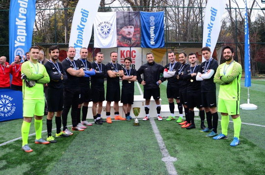 Yapı Kredi Futbol Turnuvasında Şampiyonlar belli oldu.
