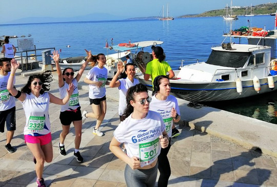 Atletlerimiz Bodrum Global Run’da yarıştılar.