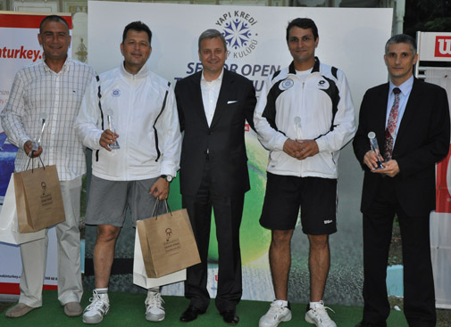Yapı Kredi Spor Kulübü Senior Open Tenis Turnuvası sona erdi!
